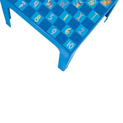 Mesinha Mor Estampada Kids Azul