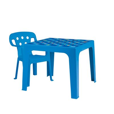 Mesinha Mor Estampada Kids Azul
