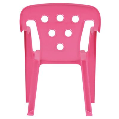 Poltroninha Plástica Kids Rosa