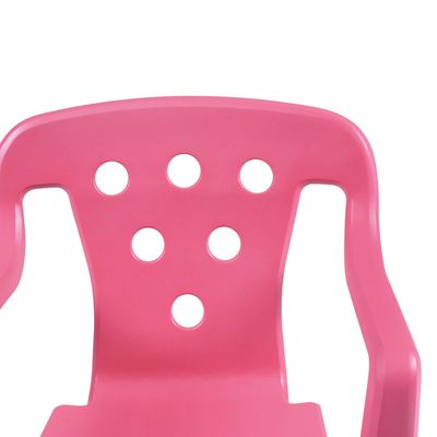 Poltroninha Plástica Kids Rosa