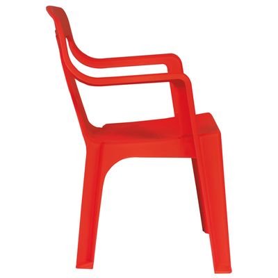 Poltroninha Plástica Kids Vermelha