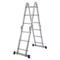 Escada Multifuncional com Plataforma 4x3 12 Degraus