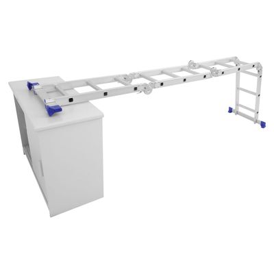 Escada Multifuncional com Plataforma 4x3 12 Degraus