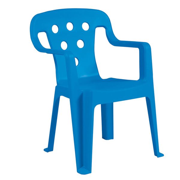 Poltroninha Plástica Kids Azul