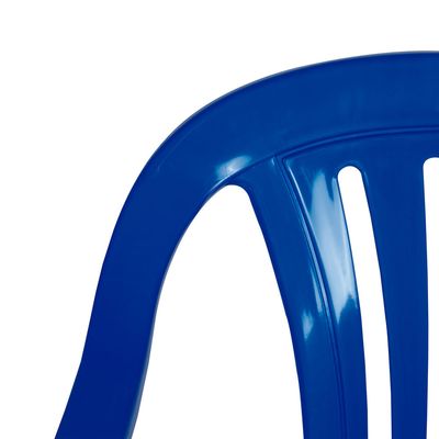 Poltrona Plástica Mor Azul