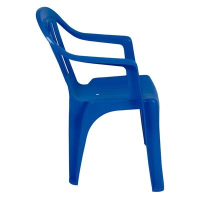 Poltrona Plástica Mor Azul