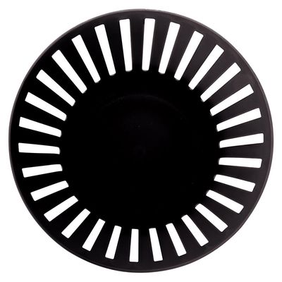 Fruteira Oval Preta