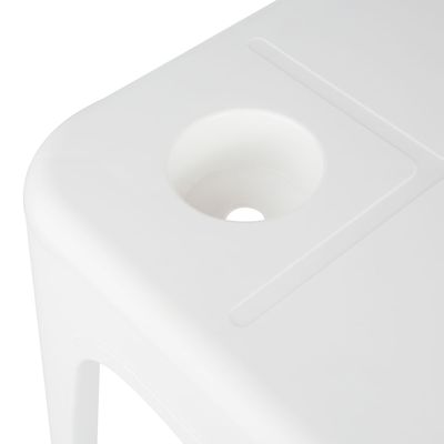 Mesa Plástica De Apoio Com Porta Copos Mor