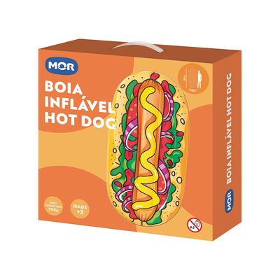 Boia Inflável Hot Dog