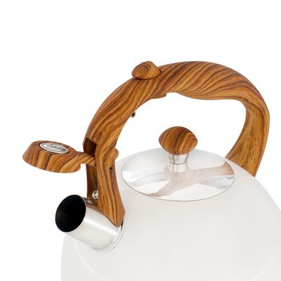 Chaleira Wood 2,5 Litros Bege