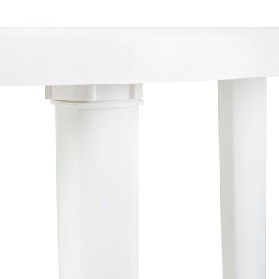 Mesa Plástica Redonda Desmontável Mor