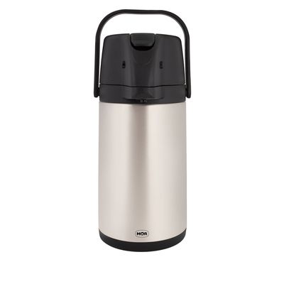 Garrafa Térmica Total Inox Airport Com Alavanca 2,5 L