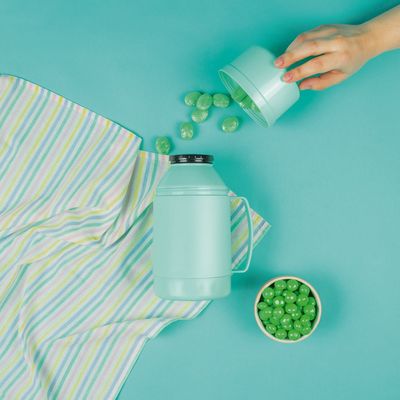 Garrafa Térmica Indie 500ml Bala de Menta