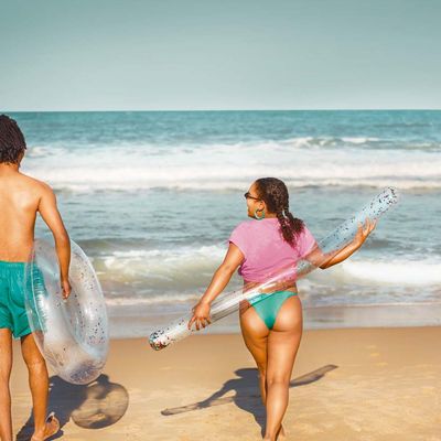 Boia Inflável com Glitter Sort