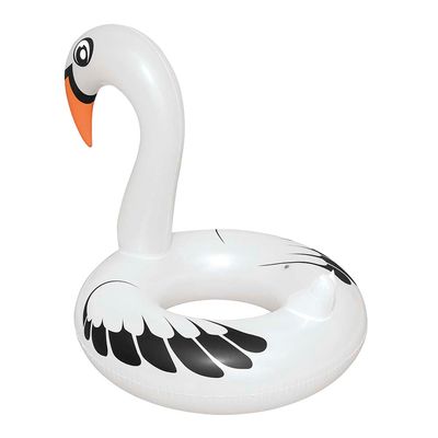 Boia Cisne Perolado Branco com Abertura
