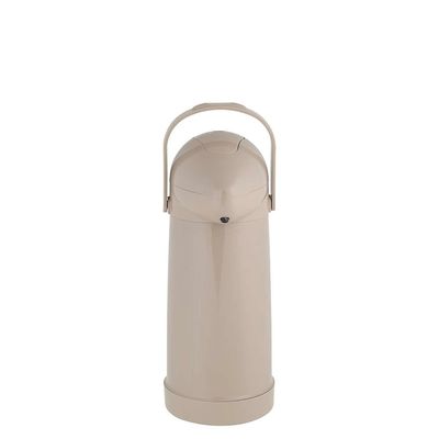 Garrafa Térmica de Pressão Nobile 1 Litro Bege