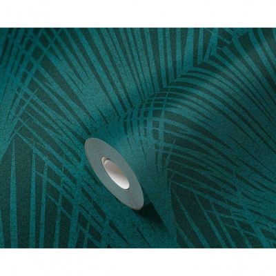 Papel De Parede New Elegance Palmeira 375533 Rolo 10m X 0,53m