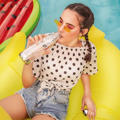 Garrafa Modern Tampa 700ml - Branco