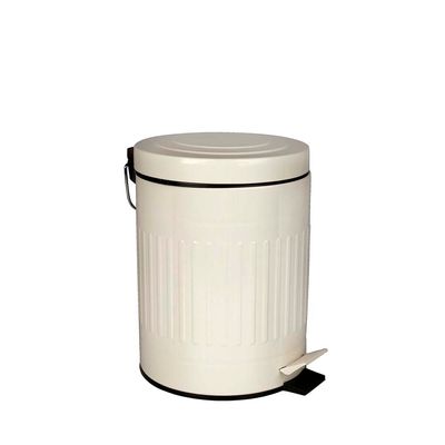 Lixeira Retrô Bege 5 L