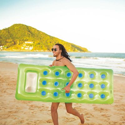 Boia Colchão Inflável Fashion 1,90m x 71cm - Verde