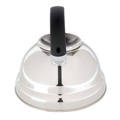 Chaleira Aço Inox 3 Litros Fundo Triplo Diletta Preta