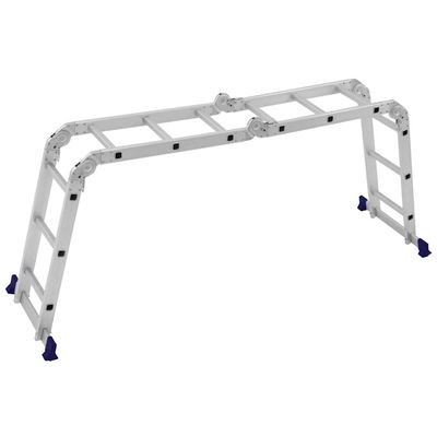 Escada Multifuncional com Plataforma 4x3 12 Degraus - Importado