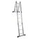 Escada Multifuncional com Plataforma 4x3 12 Degraus - Importado