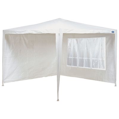 Conjunto Parede para Gazebo Ráfia Branco 3m x 3m