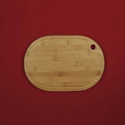 Tábua Oval Bamboo 33cm x 23cm