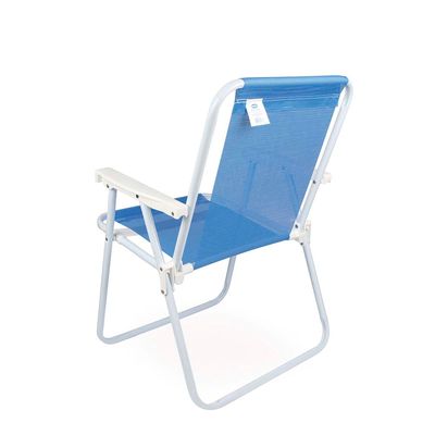 Cadeira Alta Azul