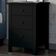 Mesa De Cabeceira 3 Gavetas 40 Cm Dm113 Preto Dtall Preto