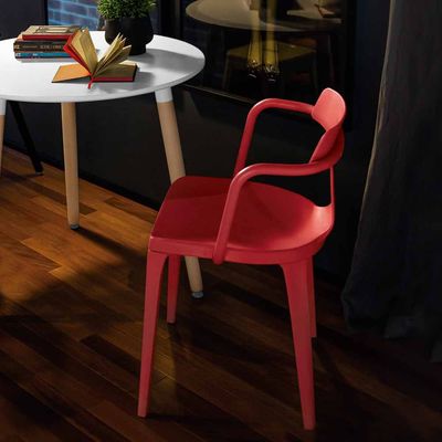 Cadeira Sara Vermelho Flame