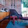 Banqueta Industrial Small Rubi