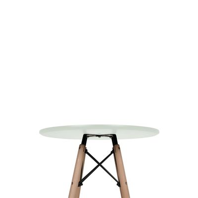 Mesa Eiffel Mor 60cm Branca