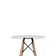 Mesa Eiffel Mor 60cm Branca