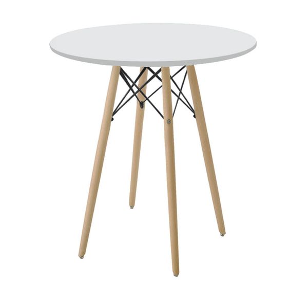 Mesa Eiffel Mor 60cm Branca