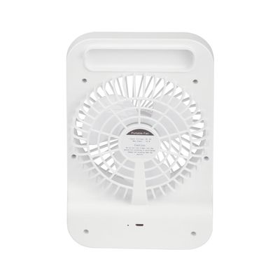 Mini Ventilador Portátil Recarregável com Luminária