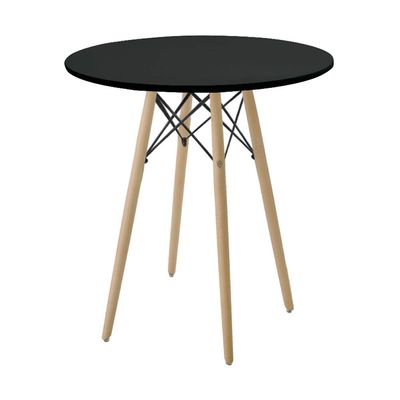 Mesa Eiffel Mor 60cm Preta