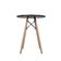 Mesa Eiffel Mor 60cm Preta