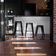 Banqueta Industrial Medium Preta