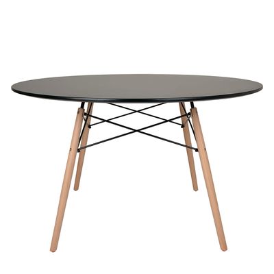 Mesa Eiffel Mor 1,20m Preta