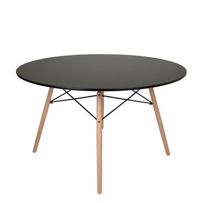 Mesa Eiffel Mor 1,20m Preta