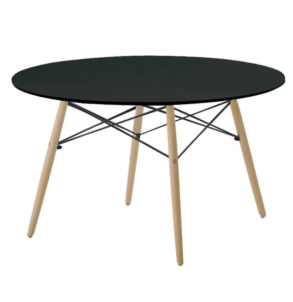 Mesa Eiffel Mor 1,20m Preta