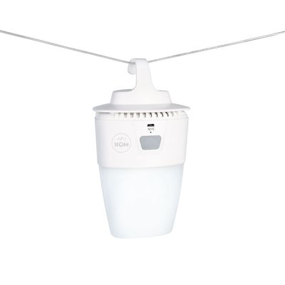 Luminária Portátil Recarregável Com Ganchos 545 Lumens