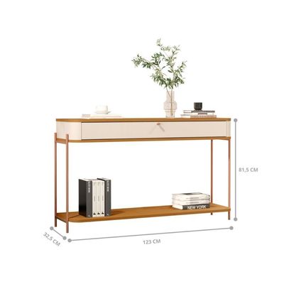 Bancada Baton Rouge Off White Nature Bronze