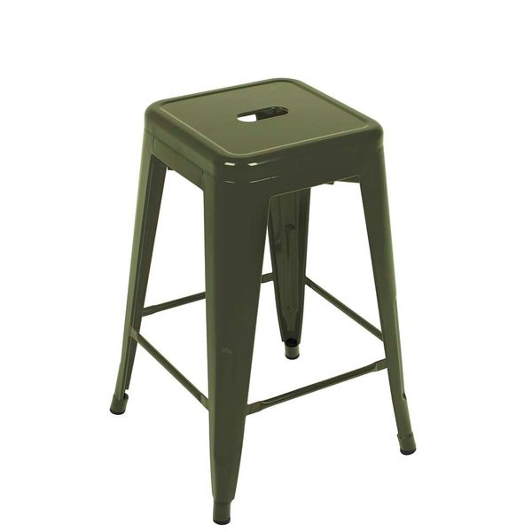 Banqueta Industrial Medium Verde