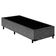 Cama Box Solteiro Suede Sereneprime Cinza 88x188x40