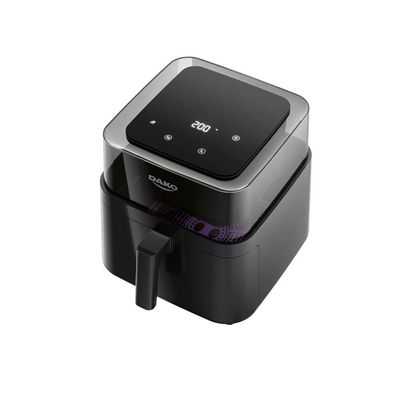Fritadeira Air Fryer Dako Digital Com 6 Litros E Visor 360° 4 Em 1 220V