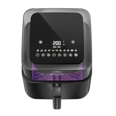 Fritadeira Air Fryer Dako Digital Com 6 Litros E Visor 360° 4 Em 1 220V