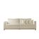 Sofá Djon 02 Módulos De 80cm B20cm Meu Sofá Online A302 Linho Branco